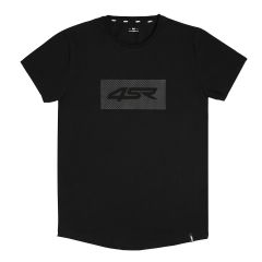 4SR T shirt Logo Carbon black
