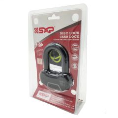 SXP 504T Disc lock Black/Yellow ART 4 with cable reminder