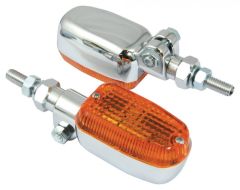 INDICATORS UNIVERSAL ADJUSTABLE CHROME (PAIR)