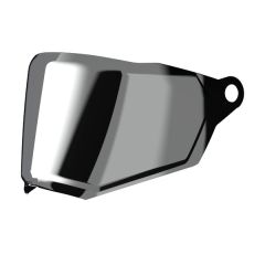 LS2 PIONEER II MX702 VISOR IRIDIUM SILVER