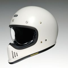 Shoei Ex-Zero Full Face Plain Off White - XXL