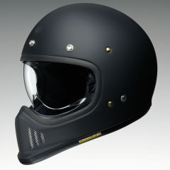 Shoei Ex-Zero Full Face Plain Black Matt - XXL