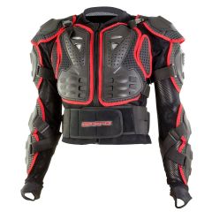GP-PRO MOTO-X PROTECTOR JACKET RED TRIM SMALL/MEDIUM