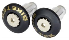 BAR END FLUSH DUAL FITMENT BLACK