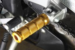 FOOTRESTS DUCATI ROUND FRONT GOLD