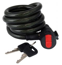 Mammoth Coil Cable Lock 12*1800Mm (40D)
