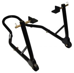 Motogp Rear Track Stand Round Tubing Black