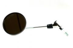 MIRROR UNIVERSAL 8/10MM THREAD WITH REMOVEABLE KNUCKLE & ADAPTORS  1 PC
