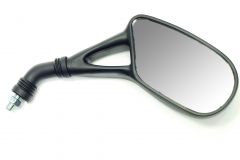 UNIVERSAL MIRROR 8MM AERO BLACK PAIR