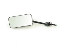 MIRROR UNIVERSAL F1 CARBON LOOK SHORT 40MM STEM  PAIR