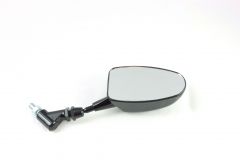 MIRROR UNIVERSAL STALKER HANDLEBAR TYPE 10MM STD THREAD BLACK  PAIR 590932