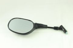 MIRROR UNIVERSAL YBR125 05> XT660X/R REVERSE THREAD  RIGHT HAND