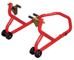 Biketek Front Paddock Stand Series 3- Red With Under-Fork-Adaptors