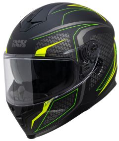 iXS Full Face Helmet iXS1100 2.4 matt black-neon Yellow