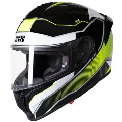 iXS Full-face helmet iXS421 FG 2.1 black-white-Yellow fluo