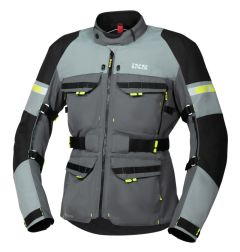 iXS Jacket Tour Adventure-GTX Grey-Silver-black