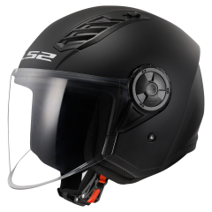 LS2 OF616 AIRFLOW II SOLID MATT BLACK