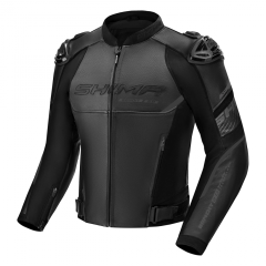 SHIMA BANDIT 2.0 MEN LEATHER JACKET BLACK