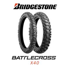 BRIDGESTONE X40R HARD 100/90-19 57M TT NHS