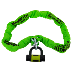 MAMMOTH SQUARE CHAIN  10mm X 1.5M with D-LOCK 