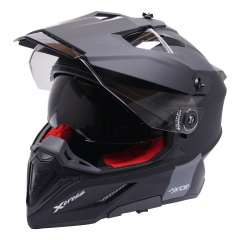 AXOR HELMET X-CROSS ADVENTURE - MATT BLACK 