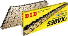 DID CHAIN 530 VX3 GB Gold & Black X-Ring