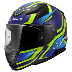 LS2 FF353 RAPID II FLITZ H-VIS YELLOW BLUE