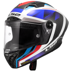 LS2 FF805 THUNDER GP AERO RAUTE BLUE RED