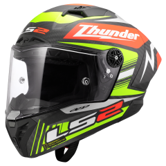 LS2 FF805 THUNDER GP AERO REPLICA BLACK