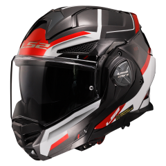 LS2 HELMET FF901 ADVANT X SPECTRUM BLACK WHITE RED