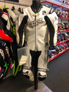 4SR Racing Suit Custom white Gold 48