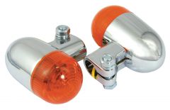 INDICATORS CUSTOM ROUND CLAMP TYPE CHROM (PAIR) 172YG525