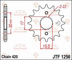 JT Sprockets Front 14T 420 - JTF1256.14