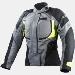 LS2 PHASE LADY JACKET GREY BLACK YELLOW