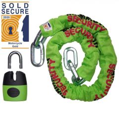 MAMMOTH THATCHAM SQUARE CHAIN 12MM X 1.2M WITH SHACKLE LOCK