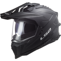 LS2 MX701 EXPLORER SOLID MATT BLACK