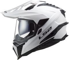 LS2 MX701 EXPLORER SOLID WHITE