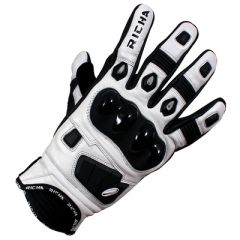 Richa Rock Leather Black/White