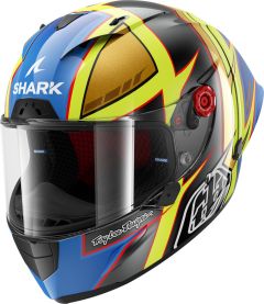 SHARK RACE-R PRO GP 06 REPLICA CAM PETERSEN TLD Anthracite Yellow Blue M