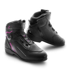 SHIMA ENZO LADY AIR Motorcycle Boots Black Pink