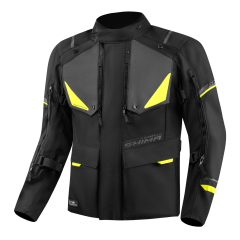 SHIMA RUNNER MENS  MOTORCYCLE TEXTILE JACKET FLUO