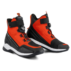 SHIMA TAKESHI MOTORCYCLE BOOTS MEN RED