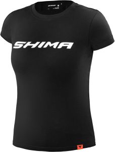 SHIMA T-SHIRT TRACKER LADY BLACK