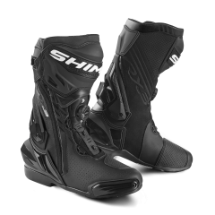 SHIMA VRX-3 MEN MOTORCYCLE BOOTS BLACK 