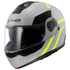 LS2 HELMET FF908 STROBE II AUTOX GREY H-V YELLOW