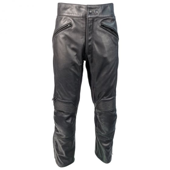 short leather trousers