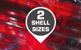 2 shell sizes
