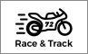 Tyre recommended use: race-track